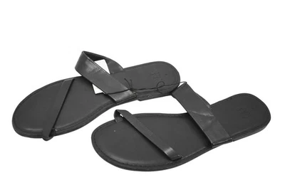 Sandalias Gap para mujer talla 8 negras dos correas zapatos deslizables minimalistas verano Foto 1 de 4