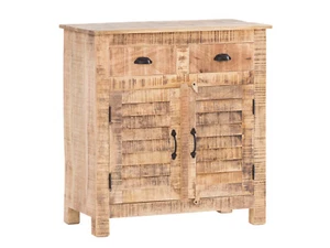 Kommode Caribou Massivholz Mango mit Schublade rustikal Boho Style - Bild 1 von 7