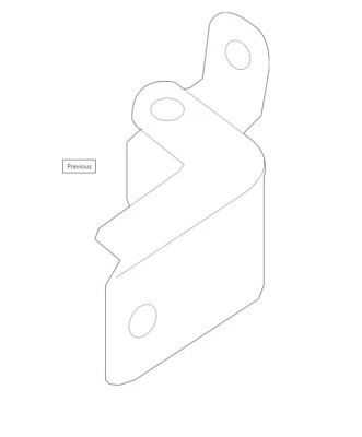 Bisagra inferior puerta delantera izquierda Febest 0299-HDJ32FLL OEM 82420-4P00A Foto 1 de 2