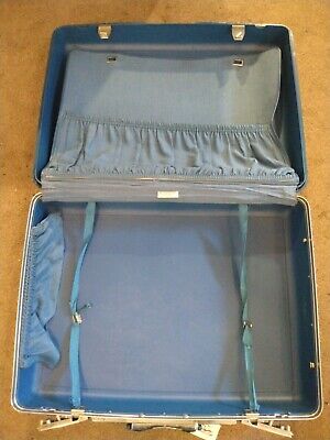 Vintage Samsonite Saturn 2 Grey Hardshell Suitcase Luggage • 40£