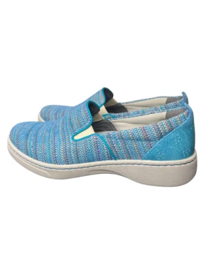 Dansko Belle Blue Slip On Sneakers Women's 7.5 Blue Woven Comfort Casual - Image 1 of 4