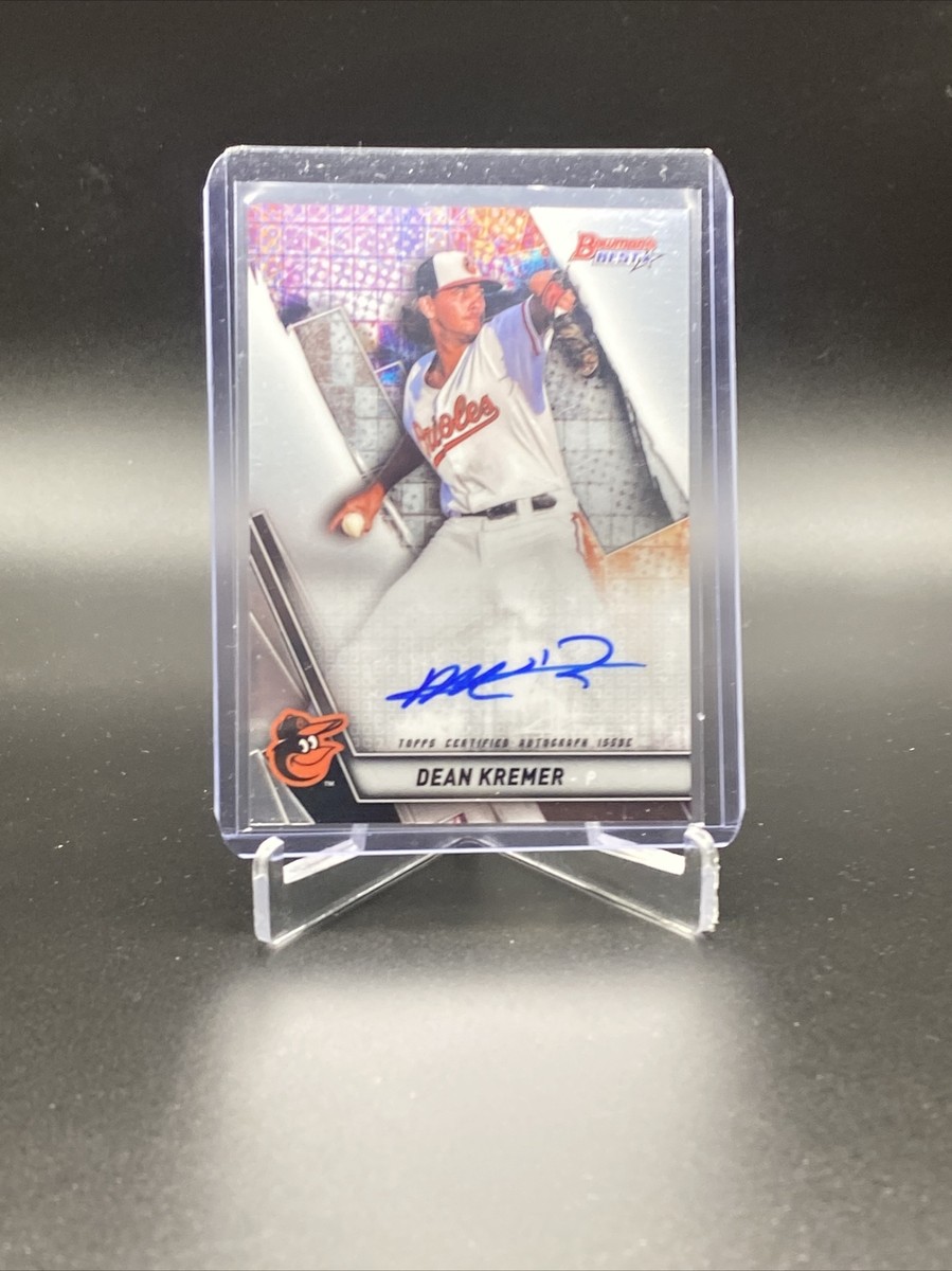 その他 2019 bowman DEAN kremer /499 auto 2019 Bowman's Best BLUE REFRACTOR PROSPECT ROOKIE AUTO Dean
