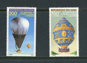 R3034 Mali 1983 bemannte Flugballons 2V. Neuwertig - Bild 1 von 1