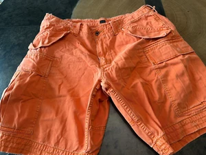 POLO VINTAGE RALPH LAUREN MILITAIRE PARACHUTISTE CARGO SHORT EN DÉTRESSE HOMME 38 - Photo 1/10