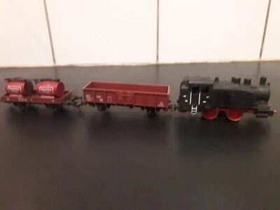 Locotracteur 020 T 708 Jouef + Remorques Wagon Jouef LIMA  - Photo 1/4