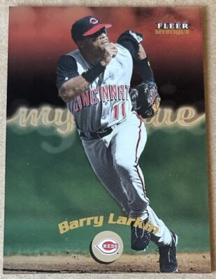 BARRY LARKIN HOF 2000 FLEER MYSTIQUE Card #40 NM-MT Condition - Image 1 of 2