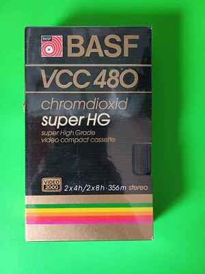 Nieuw/geseald- BASF VCC 480 Chromdioxid Super HG - Video 2000 - Image 1 of 4