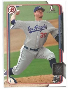 Andrew Sopko Los Angeles Dodgers 2015 Bowman Draft Prospect - Imagen 1 de 2