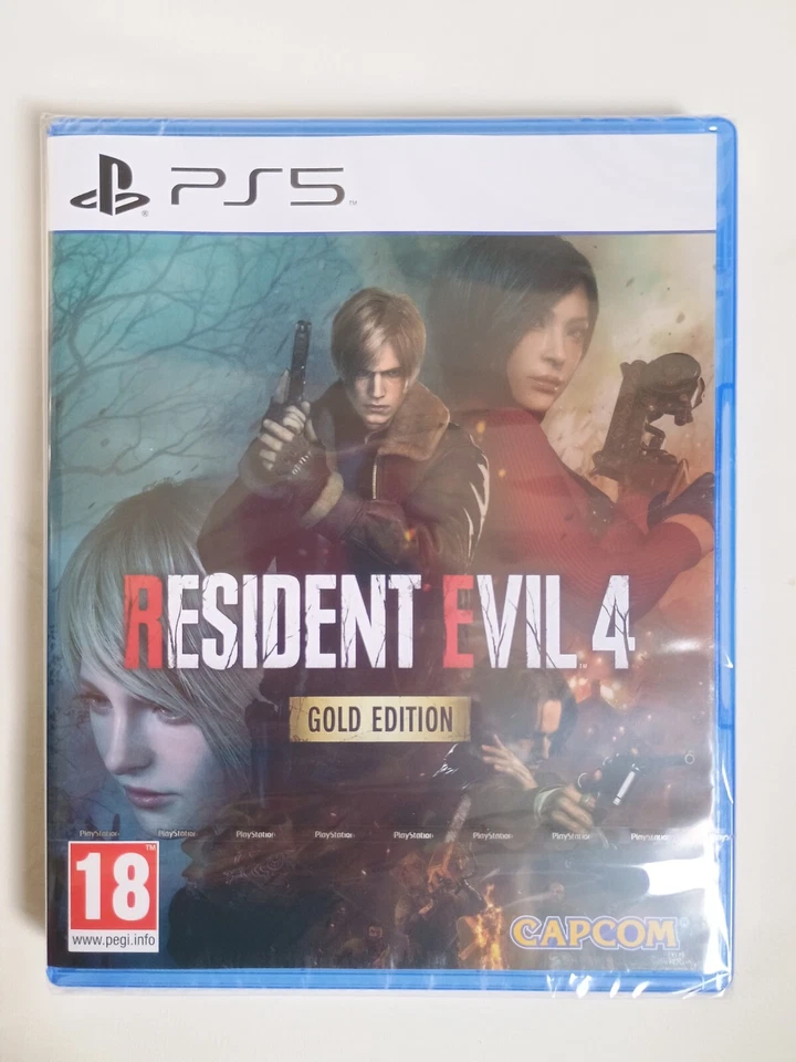 Resident Evil 4 Remake Gold Edition PS5 BRAND NEW SEALED Fast Free Post PEGI 18 - Image 1 of 4