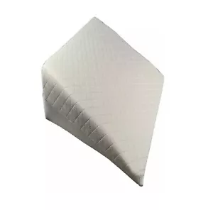 Large Acid Reflux Flex Support Bed Wedge Pillow & Luxury Quilted Cover(50x50x25) - Picture 1 of 17