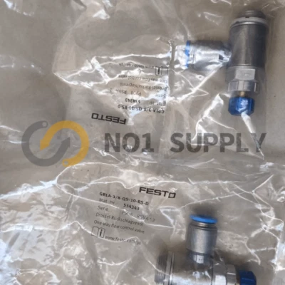 1PC FESTO GRLA-3/8-QS-10-RS-D 534343 One-way Flow Control Valve - Image 1 of 4