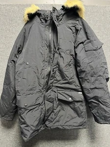 Carhartt WIP Anchorage Parka Black Medium TD132 CC 02 - Picture 1 of 5