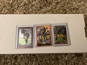 Bowman & Topps Chrome Troy Polamalu Refractor Card Lot 2006,2009,2012 - Picture 1 of 2