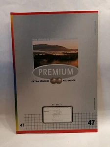 2x Staufen Premium Heft Nr 47 Blatt  16 Blatt Kariert 1 Stück - Bild 1 von 2