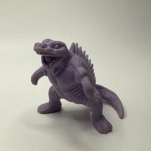 Vintage 70s Purple Rubber Jiggler Dinosaur Monster Figure Hong Kong 3” RUSS - Picture 1 of 5