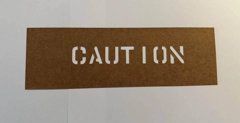 PLANTILLA PLANTILLA INDUSTRIAL PRECAUCIÓN Foto 1 de 1