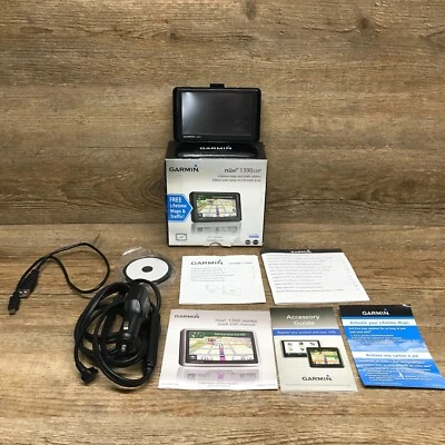 Garmin Nuvi 1390 LMT GPS Navigator Free Lifetime Maps & Traffic  4.3 Inch Screen - Image 1 of 4