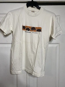 Camiseta Vintage Galápagos Ecuador Tortugas Tropical Playa Para Hombre Talla Pequeña - Imagen 1 de 4