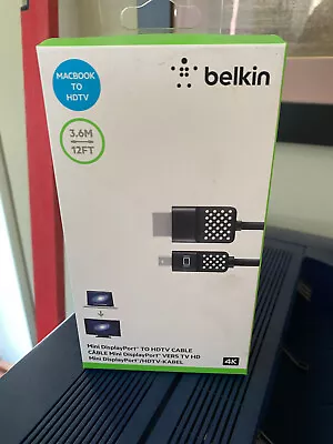 Belkin Mini DisplayPort to HDTV cable 12 feet - Image 1 of 2