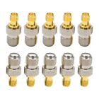 High-Quality Brass SMA to F Type Coax Connector Female to Female Connectors