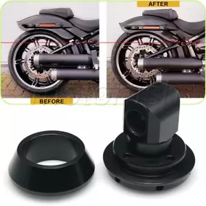 Rear Shock Lowering Kit for Harley Softail Low Rider Fat Bob Slim Fat Boy 18-23 - Picture 1 of 12