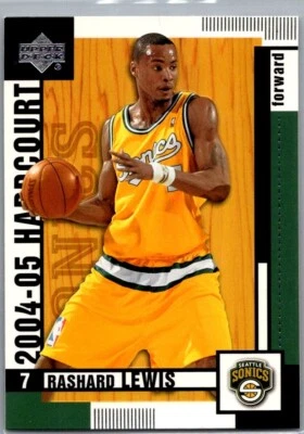 2004-05 Upper Deck Hardcourt Rashard Lewis Seattle Supersonics #79 - Image 1 of 2