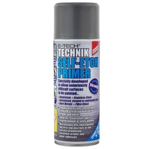 Car Alloy Wheels Technik Self Etch Primer Spray Paint Bare Metal 400ml Can - Picture 1 of 9