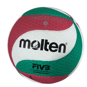 Molten Volley Ball Flistatec V5M5000 Green,Red,White - Picture 1 of 2