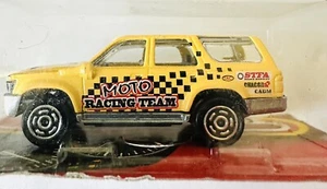 1:64 Majorette 276 Toyota 4Runner Moto Racing Team YELLOW International Cube 80s - Picture 1 of 7