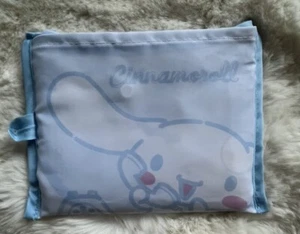 Sanrio Japan, CINNAMOROLL, Eco Reusable Shopping Portable Foldable Tote Bag, New - Picture 1 of 5