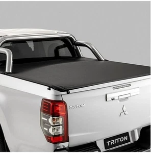 Genuine Mitsubishi MQ MR Triton Tonneau Cover Dual Cab Suits Sports Bar MZ350509 - Picture 1 of 2