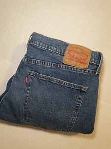 Levis 514 Herren Slim Straight Leg Blau Denim Jeans Maße 36x30 - Bild 1 von 5