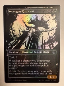 Necrogen Rotpriest Foil (296) Showcase Phyrexia: All Will Be One ONE MTG Magic - Picture 1 of 1