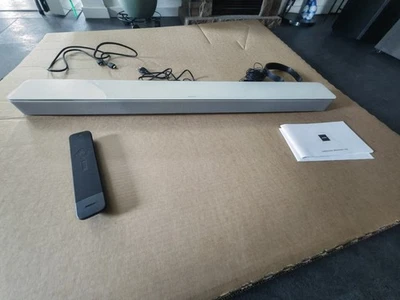 Bose Soundbar 700 Bluetooth WLAN Sprachsteuerung Weiß mit Fernbedinung - Bild 1 von 4