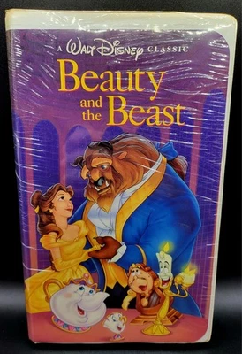 Beauty and the Beast Walt Disney's Black Diamond Classic (VHS, 1992) NEW SEALED - Image 1 of 3
