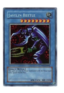 Yugioh - 1X Javelin Beetle - Secreto Raro - Ilimitado - PP01-EN013 - Casi Como Nuevo - Imagen 1 de 2