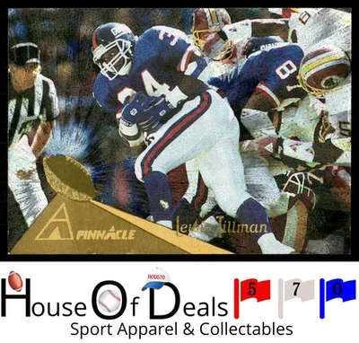 1994 Pinnacle #243 Lewis Tillman Trophy Collection Chicago Bears Football card - Image 1 of 2