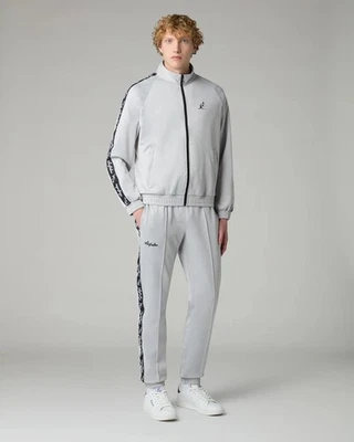  Tuta Intera Completa Tracksuit UOMO Australian Tape Light Volee Grigio Pietra  - Bild 1 von 4