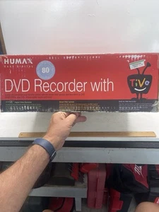Vintage Humax TiVo DRT800 DVD-R/RW Recorder DVR W/Remote, Box & Cables - Picture 1 of 19