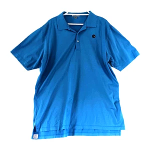 Camisa Polo Peter Millar Para Hombres XXL Azul Eagle Point Club de Golf Verano Comodidad - Imagen 1 de 11