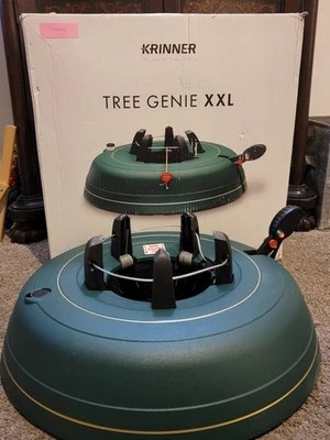 Krinner Tree Genie Tree Genie XXL Deluxe Christmas Tree Stand Green  - Image 1 of 4