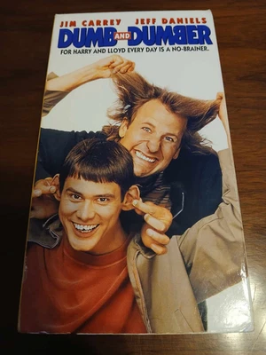 Dumb and Dumber VHS 1995 Jim Carrey Jeff Daniel **TESTED** - Image 1 of 3