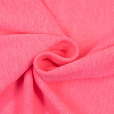 Baumwolljersey uni neonpink pink Jersey Stoff Meterware (Preis= 0.5 M) - Bild 1 von 2