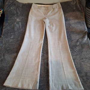 Express Editor Flare Dress Pants Womans 0 Reg. Heathered Gray Career Business... - Picture 1 of 12