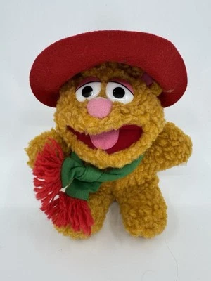 Vintage Baby Fozzie Bear Plush Jim Henson's Muppet Babies 1987 Scuff On Nose - Image 1 of 4