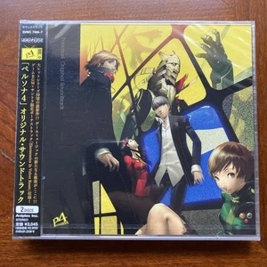 NEW Persona 4 OST 2 Disc CD Box Japan Import VGM Soundtrack OBI - Picture 1 of 3