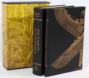 HOWARD CARTER / The Tomb of Tutankhamun Two Volumes Folio Society 2013 - Picture 1 of 2