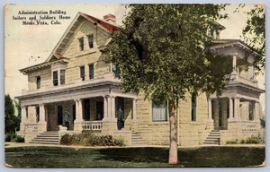 K39/ Monte Vista Colorado Postcard c1910 Admin Sailors Soldiers Home 188 - Picture 1 of 4