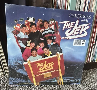 Christmas With The Jets Vinyl LP Record Album MCA Records 1986 MCA-5856 SEALED - Image 1 of 2