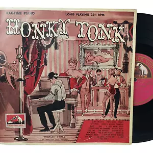 Honky Tonk Ragtime Piano His Master Knuckles O'Toole ODLP 7506 1970's 33 Rpm 10" - Picture 1 of 5